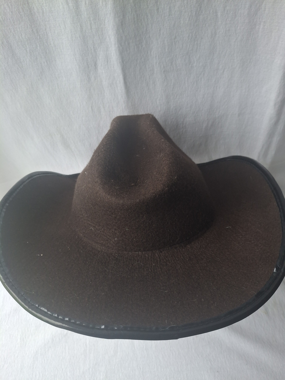Men's Brown Felt Western Cowboy Hat
